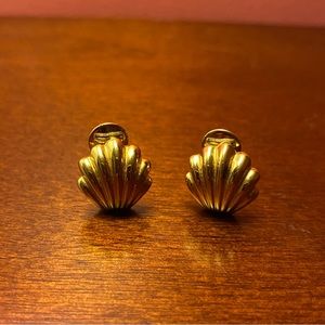 Vintage Stamped Monet Earrings